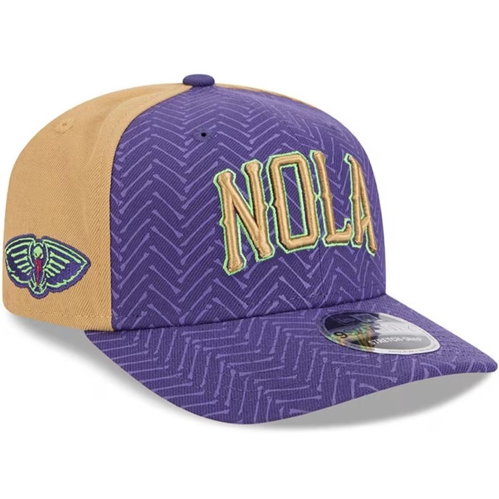 New Era® New‎ Orleans Pelicans 2024 NBA City Edition 9SEVENTY™ Adjustable Hat